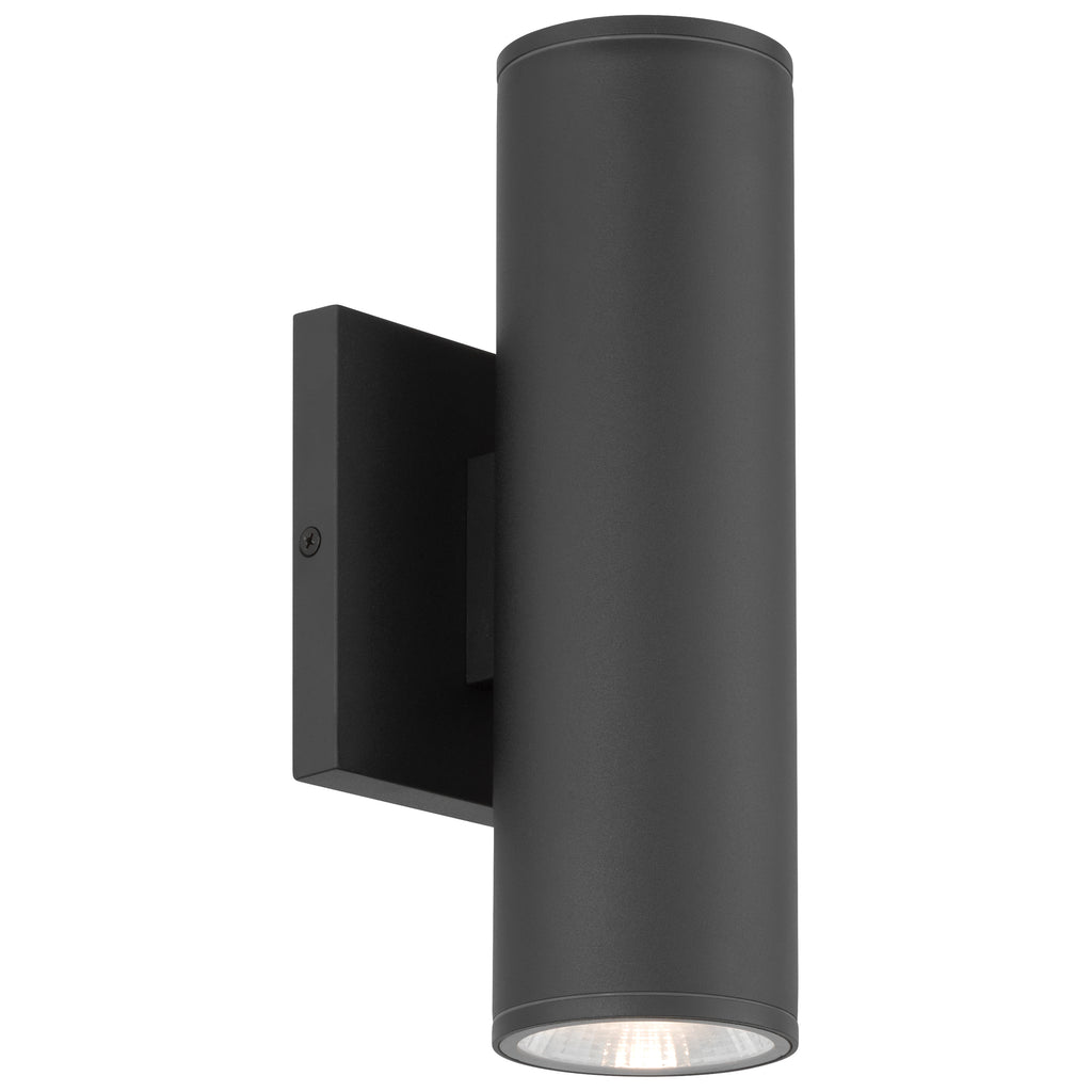 Sunset Bi-Directional Outdoor LED Wall Washer, Black (19976LEDMG)