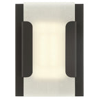 Hubert Outdoor LED Wall Mount, Bronze (20001LEDDMG)