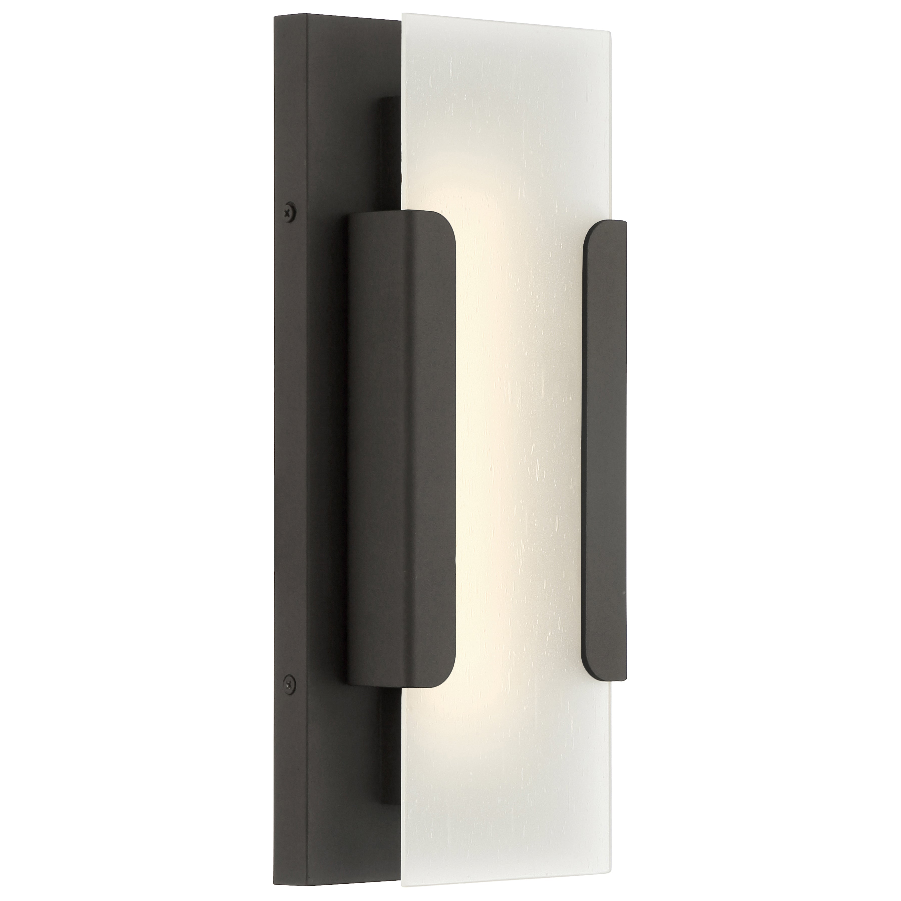 Hubert Outdoor LED Wall Mount, Bronze (20002LEDDMG)
