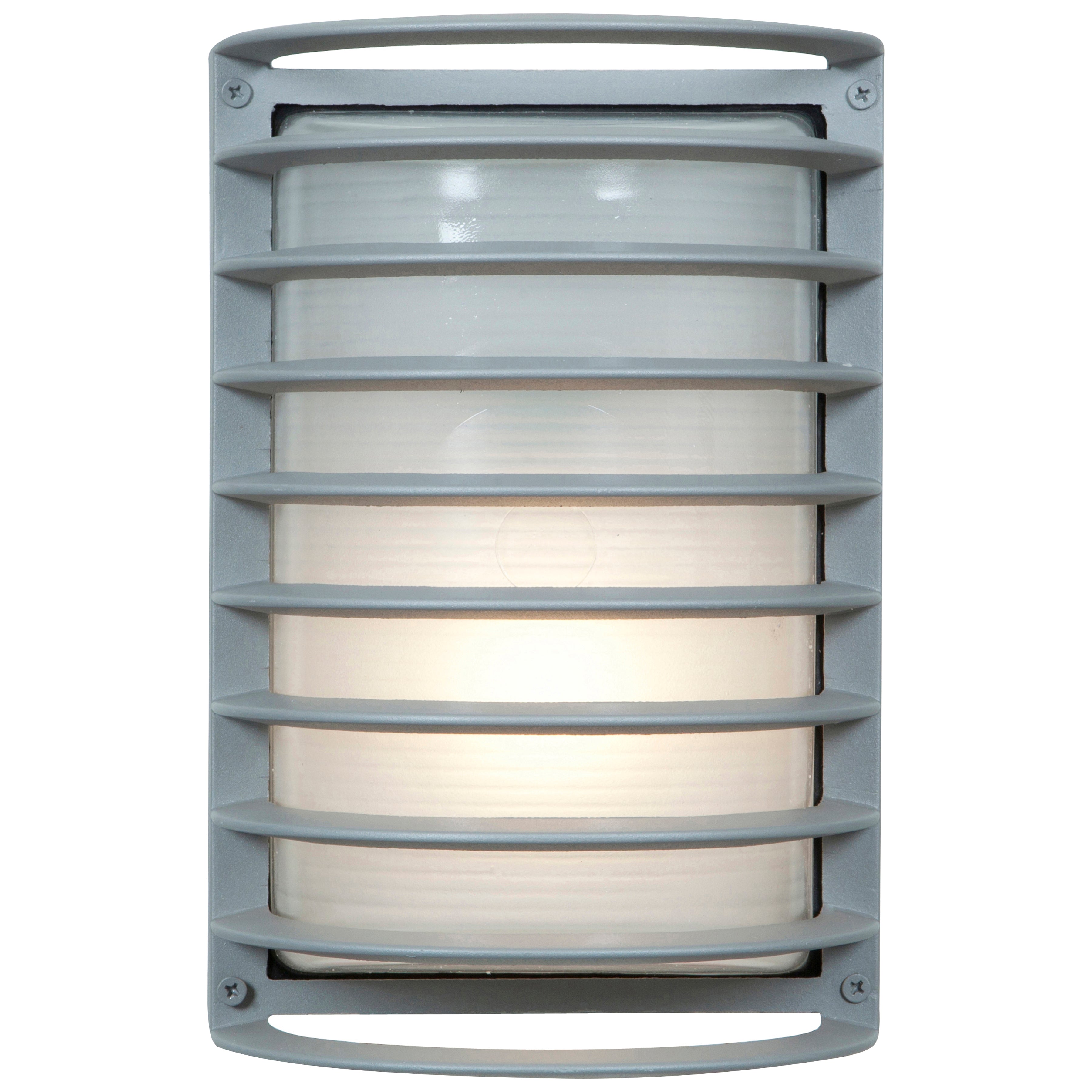 Bermuda 1 Light Outdoor Wall Mount, Satin (20010MG)