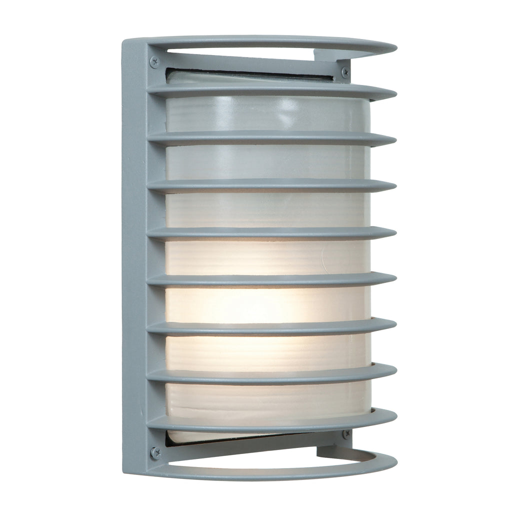 Bermuda 1 Light Outdoor Wall Mount, Satin (20010MG)