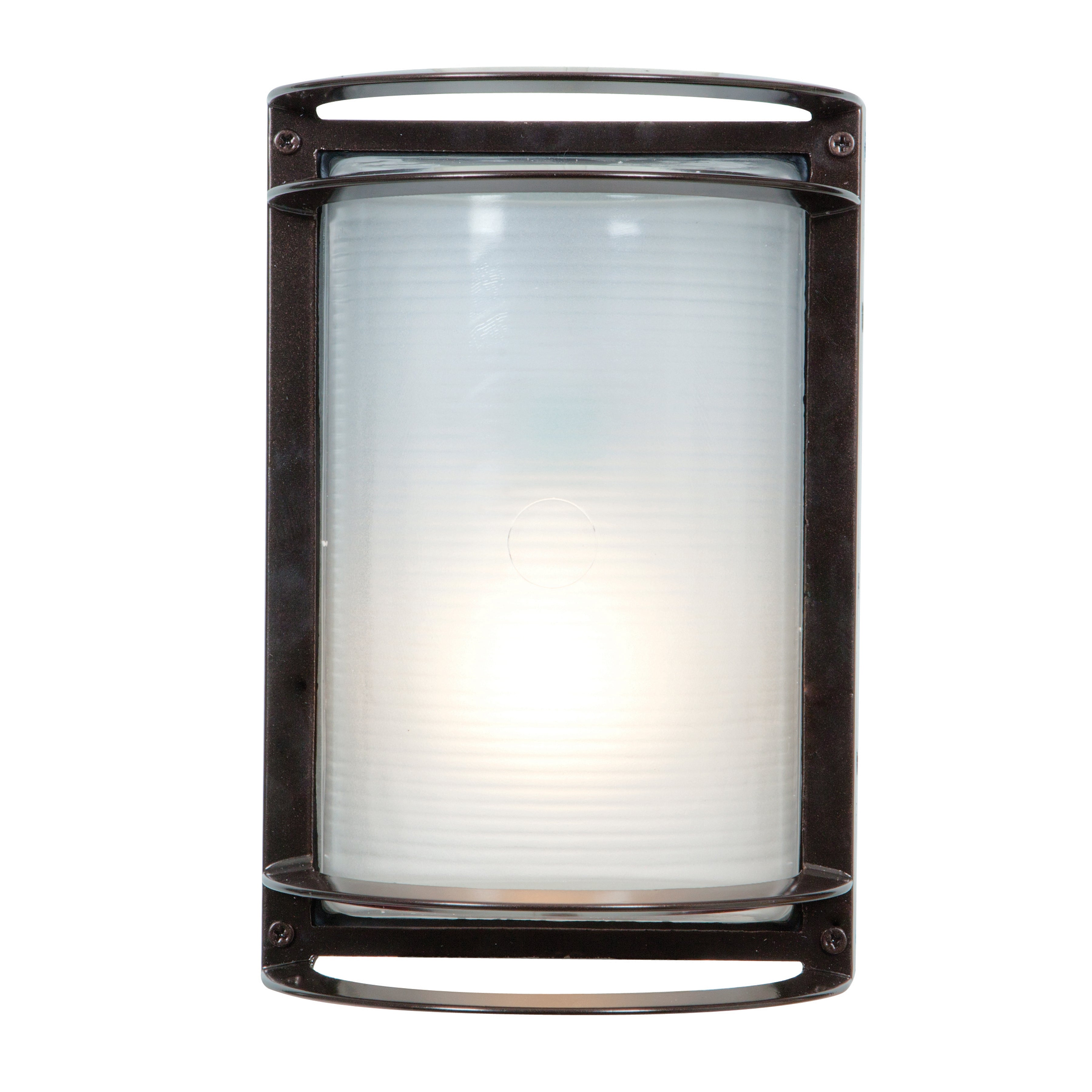 Nevis Outdoor LED Wall Mount, Bronze