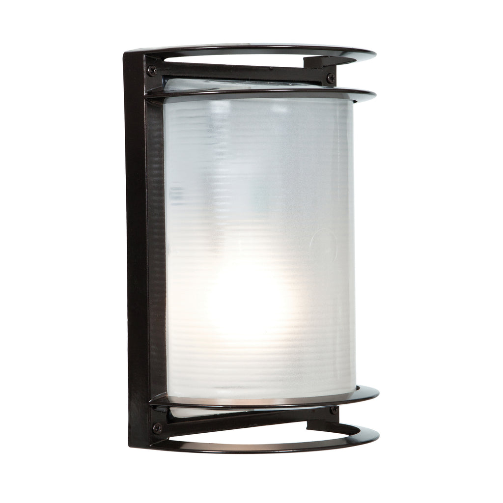 Nevis Outdoor LED Wall Mount, Bronze