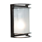 Nevis Outdoor LED Wall Mount, Bronze