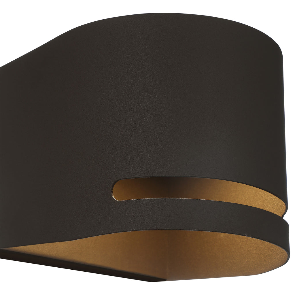 Vivre Outdoor LED Wall Mount, Bronze