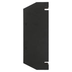 La Vida Bi-Directional Outdoor LED Wall Mount, Black / 5.5"