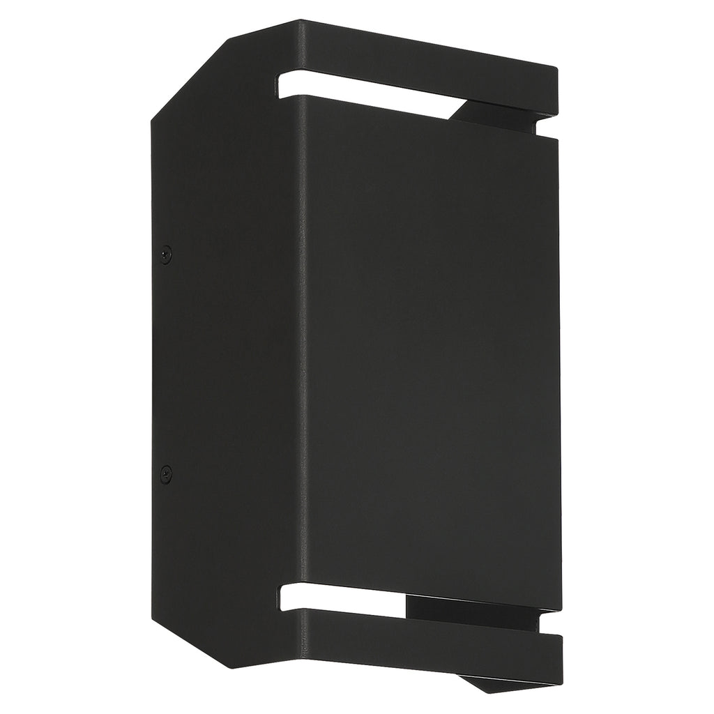 La Vida Bi-Directional Outdoor LED Wall Mount, Black / 5.5"