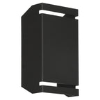La Vida Bi-Directional Outdoor LED Wall Mount, Black / 5.5"