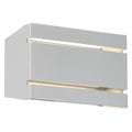 La Vida Bi-Directional Outdoor LED Wall Mount, Satin / 8.75"