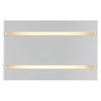 La Vida Bi-Directional Outdoor LED Wall Mount, Satin / 8.75"