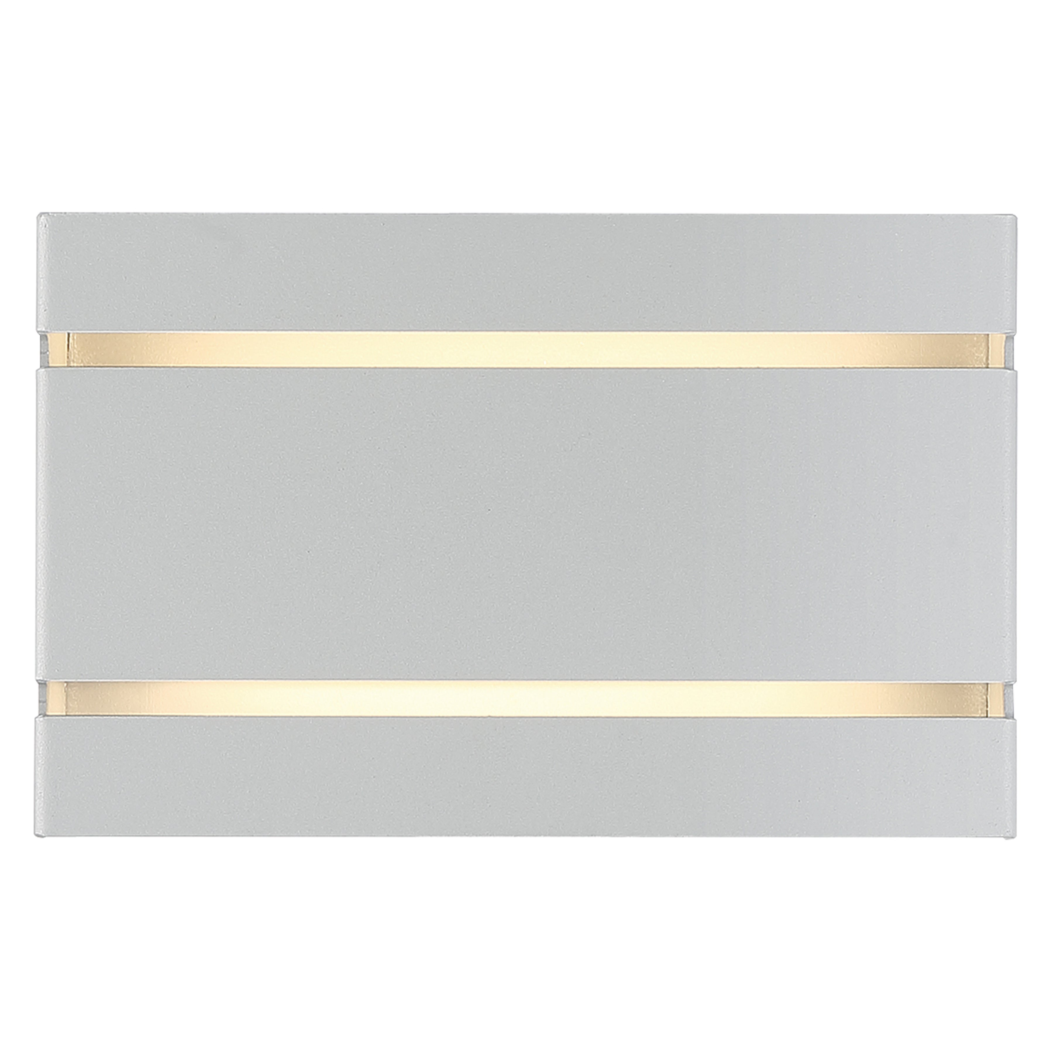 La Vida Bi-Directional Outdoor LED Wall Mount, Satin / 8.75"