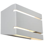 La Vida Bi-Directional Outdoor LED Wall Mount, Satin / 8.75"
