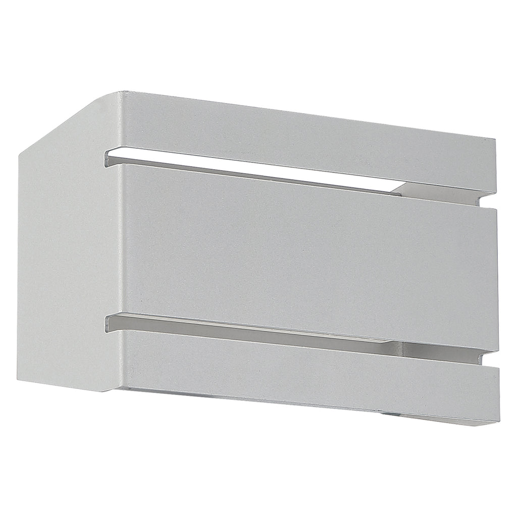 La Vida Bi-Directional Outdoor LED Wall Mount, Satin / 8.75"