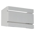 La Vida Bi-Directional Outdoor LED Wall Mount, Satin / 8.75"