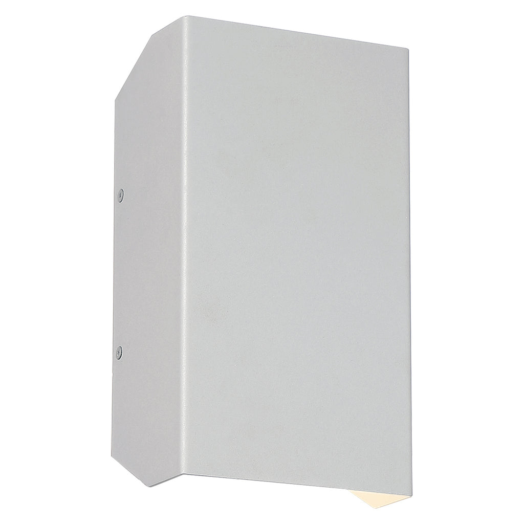 Amora Bi-Directional Outdoor LED Wall Mount, Satin / 5.5"