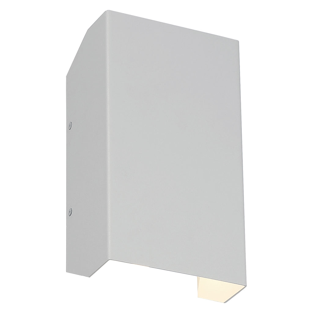 Amora Bi-Directional Outdoor LED Wall Mount, Satin / 5.5"