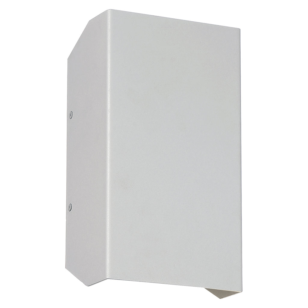 Amora Bi-Directional Outdoor LED Wall Mount, Satin / 5.5"