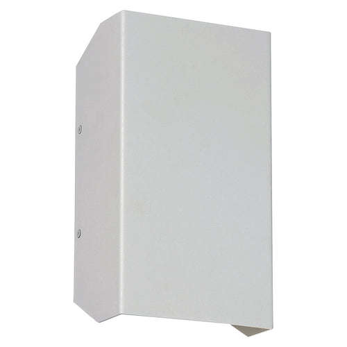 Amora Bi-Directional Outdoor LED Wall Mount, Satin / 5.5"