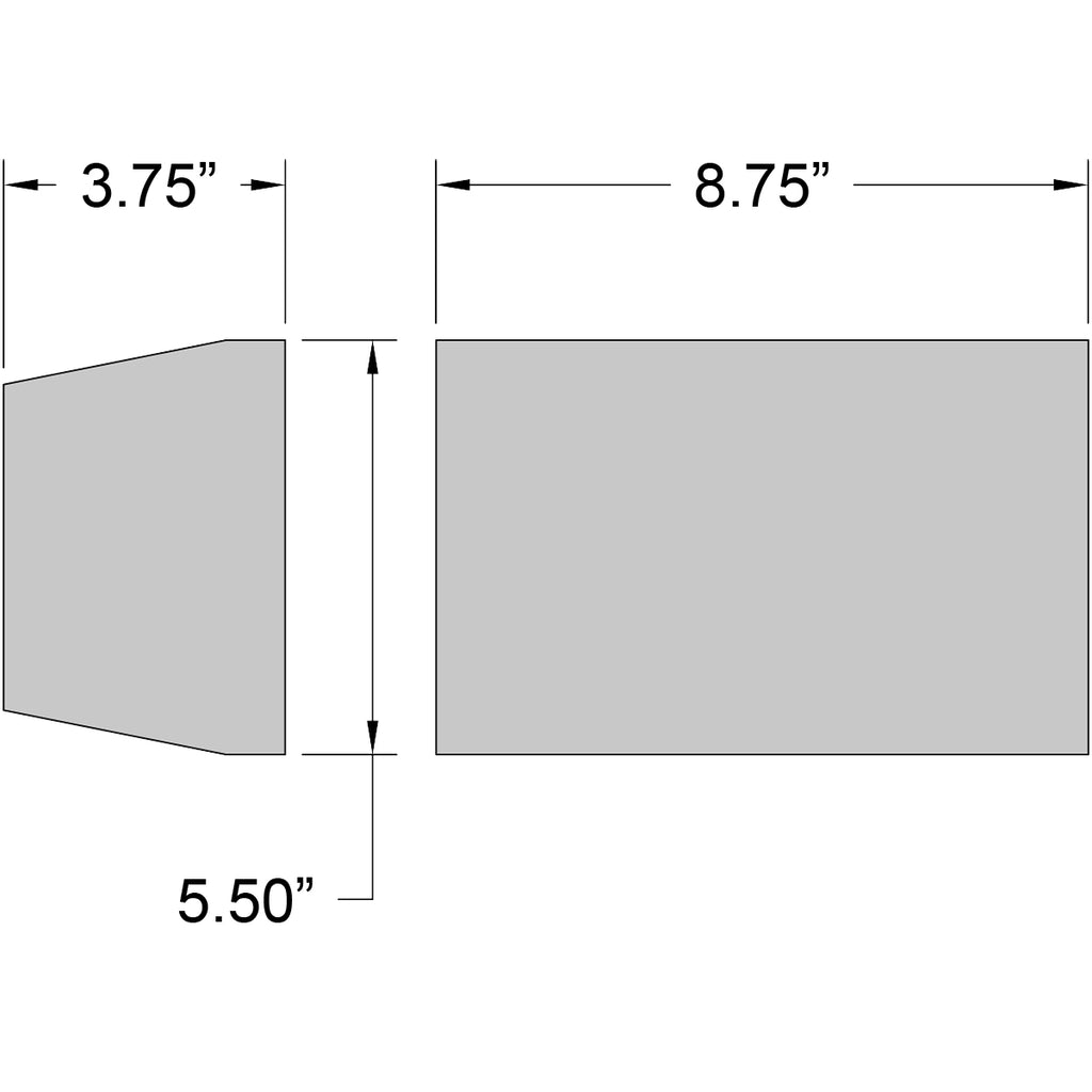 Access Lighting Amora Bi-Directional Outdoor LED Wall Mount, Satin / 8.75", image 7