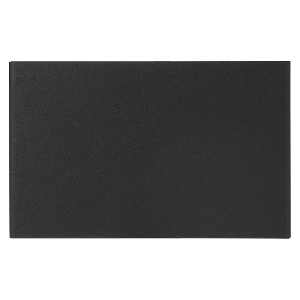Amora Bi-Directional Outdoor LED Wall Mount, Black / 8.75"