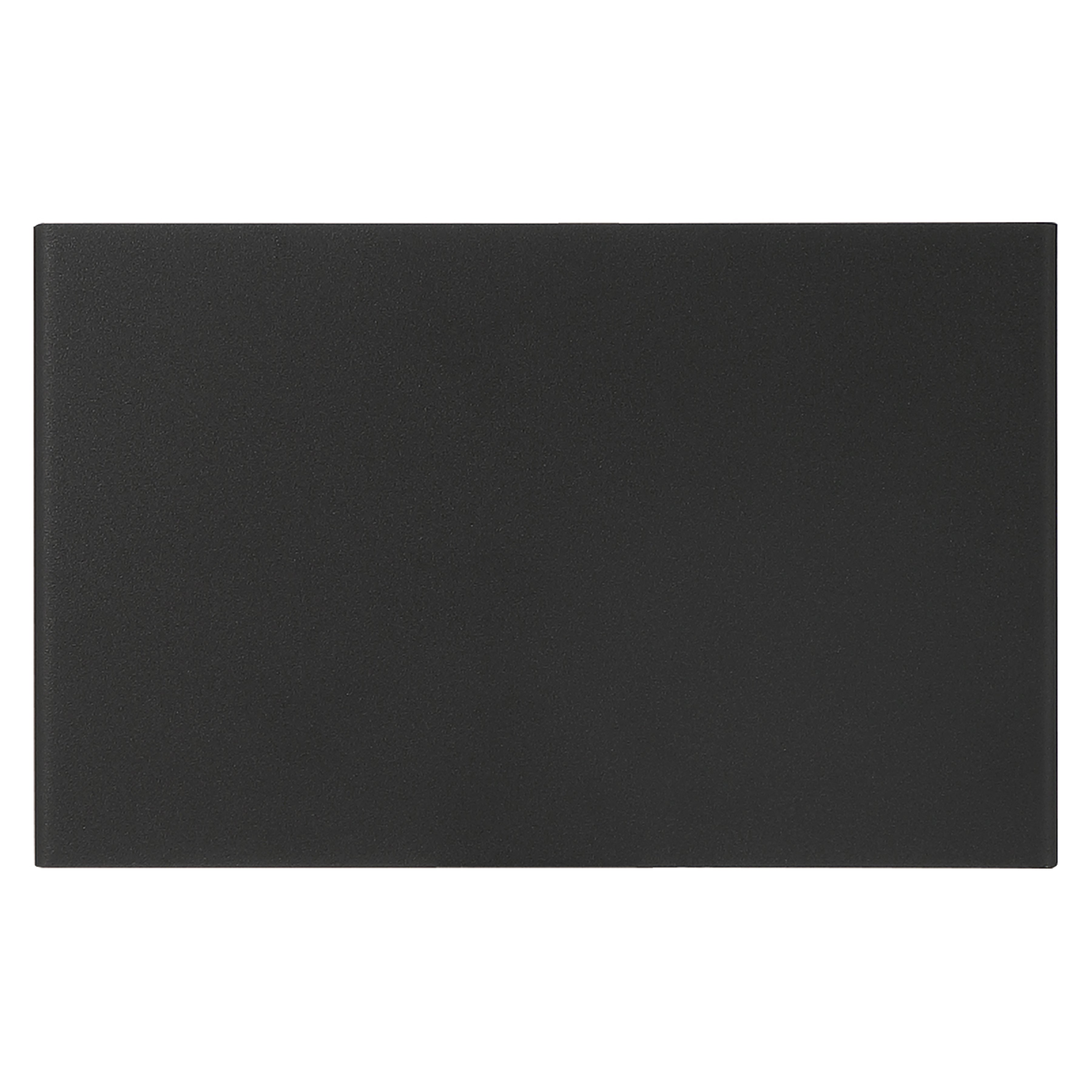 Amora Bi-Directional Outdoor LED Wall Mount, Black / 8.75"