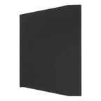 Amora Bi-Directional Outdoor LED Wall Mount, Black / 8.75"