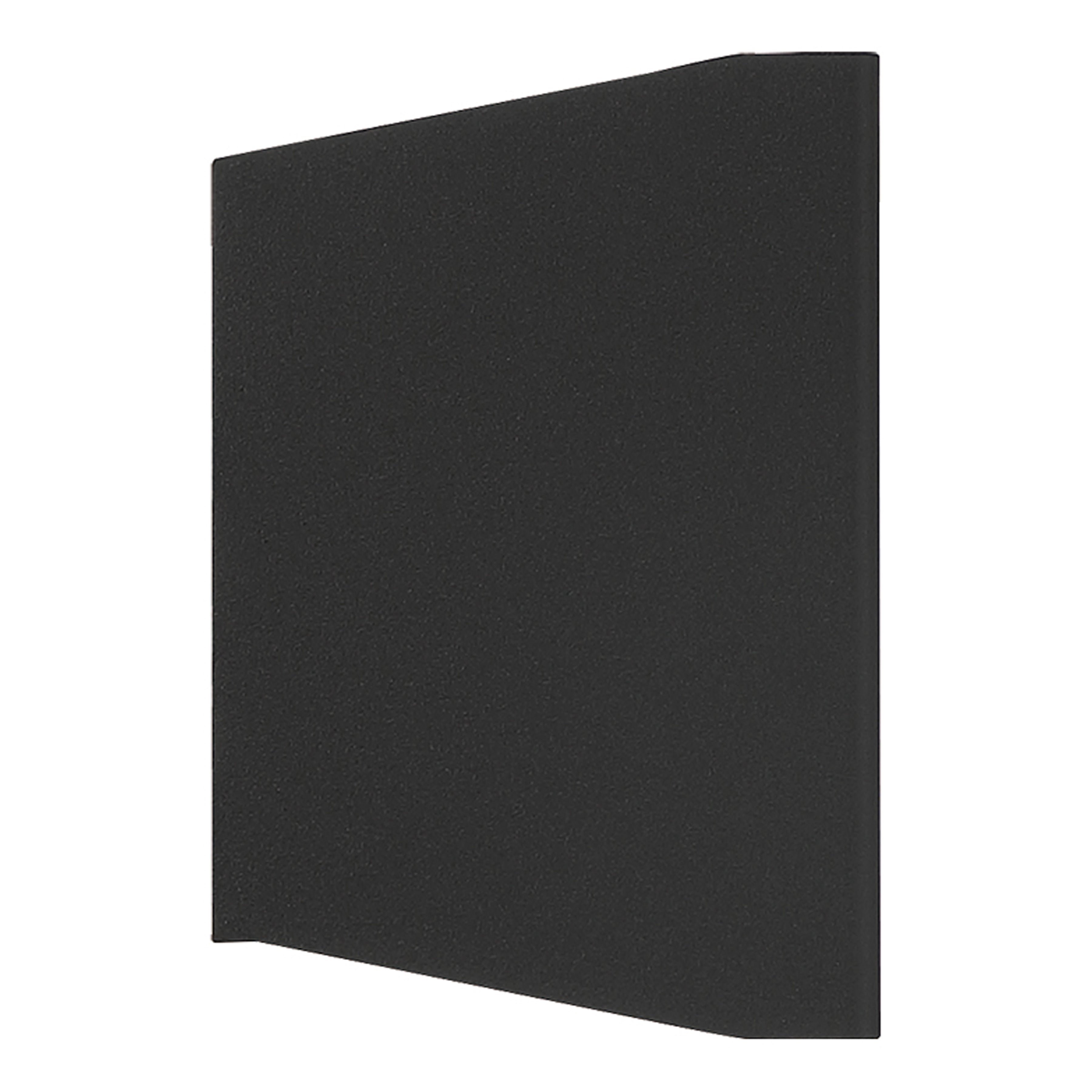 Amora Bi-Directional Outdoor LED Wall Mount, Black / 8.75"