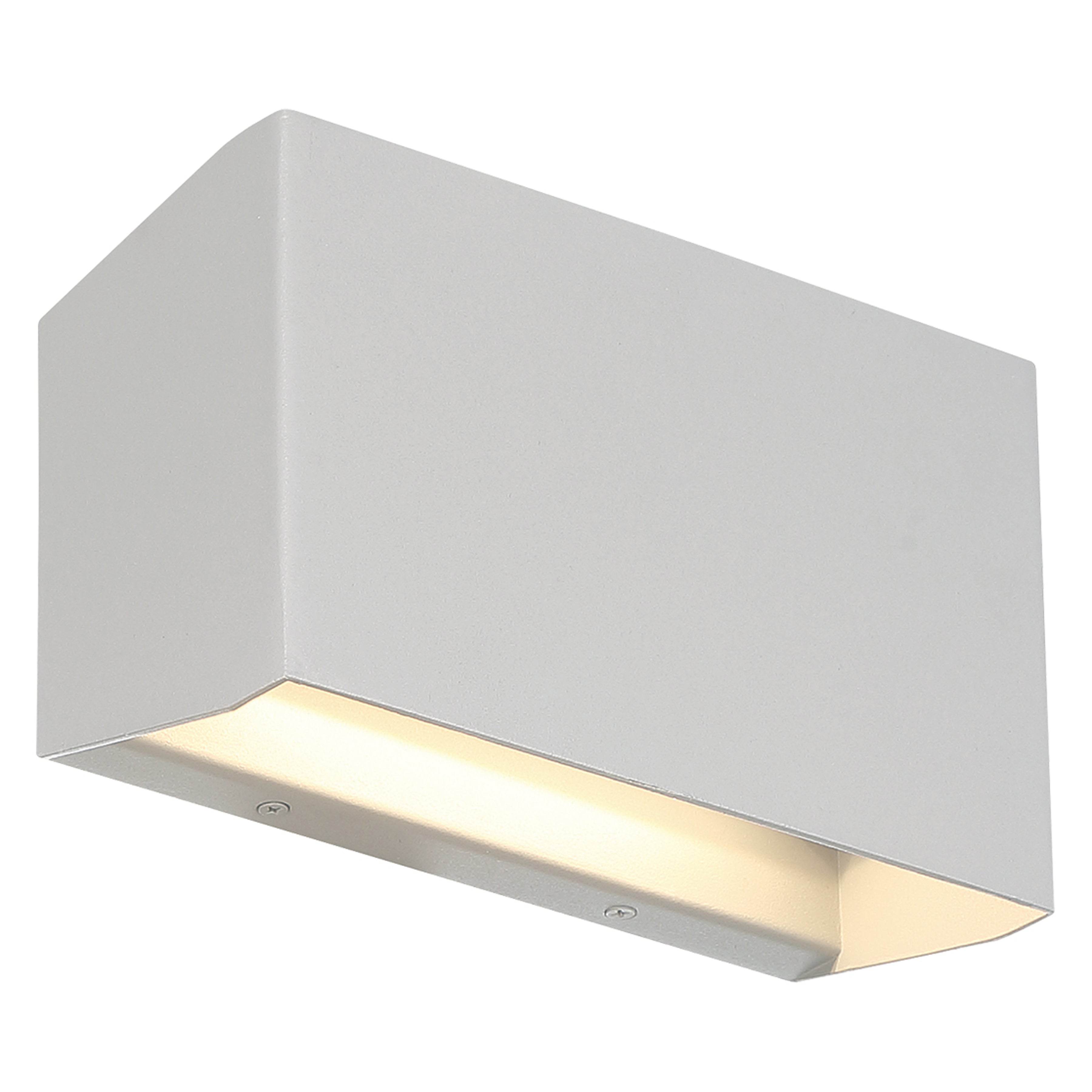 Amora Bi-Directional Outdoor LED Wall Mount, Satin / 8.75"