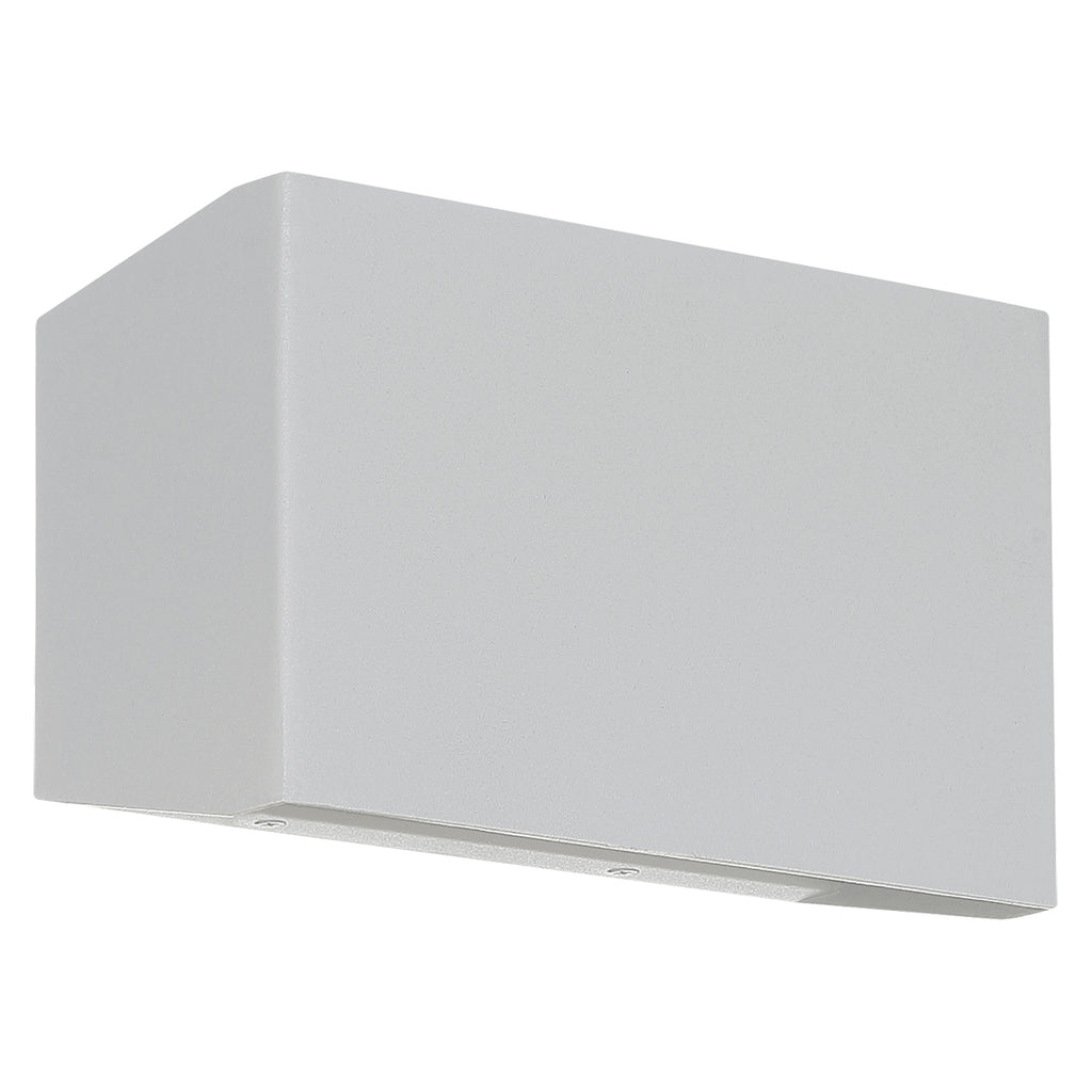Amora Bi-Directional Outdoor LED Wall Mount, Satin / 8.75"