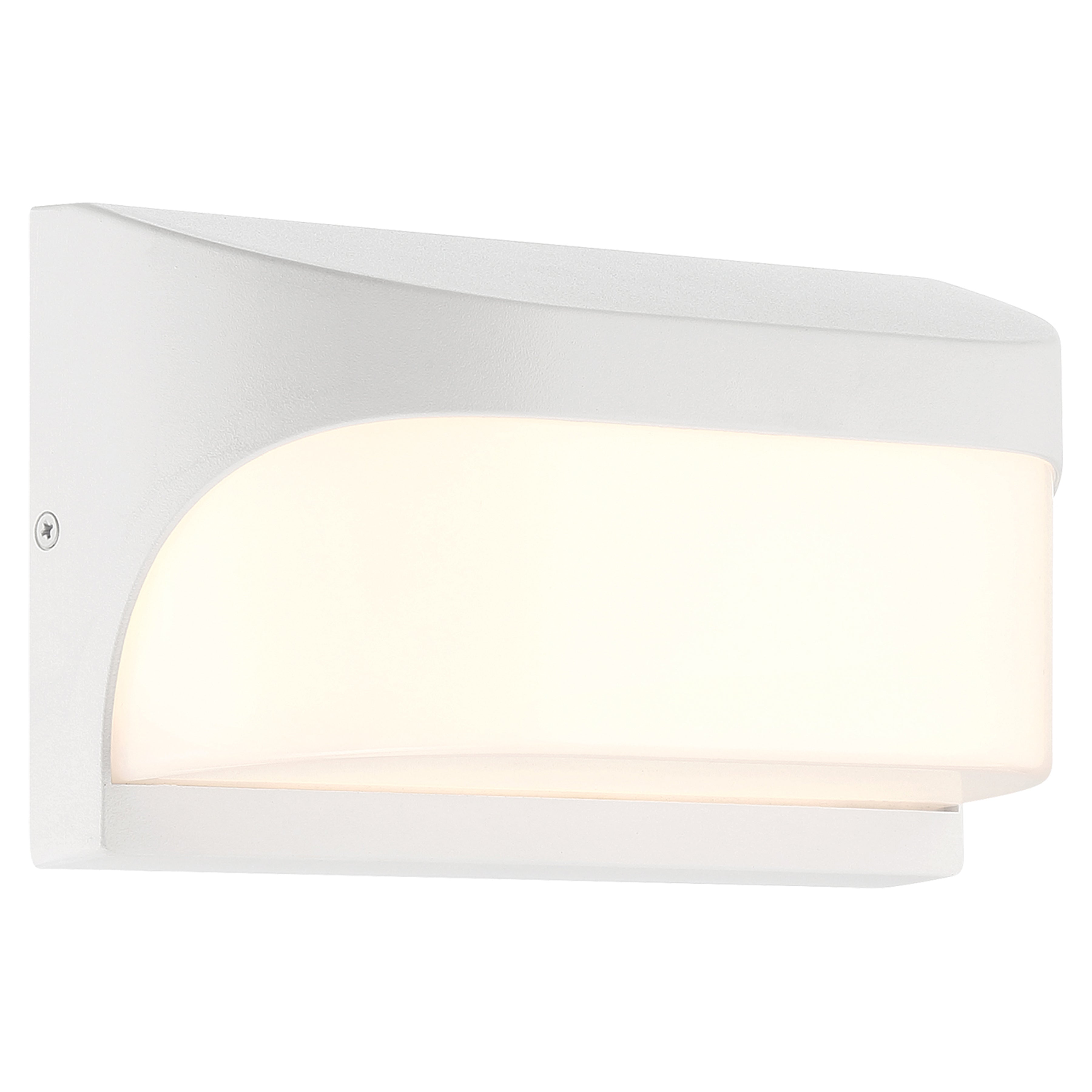Laguna Outdoor LED Wall Mount, White