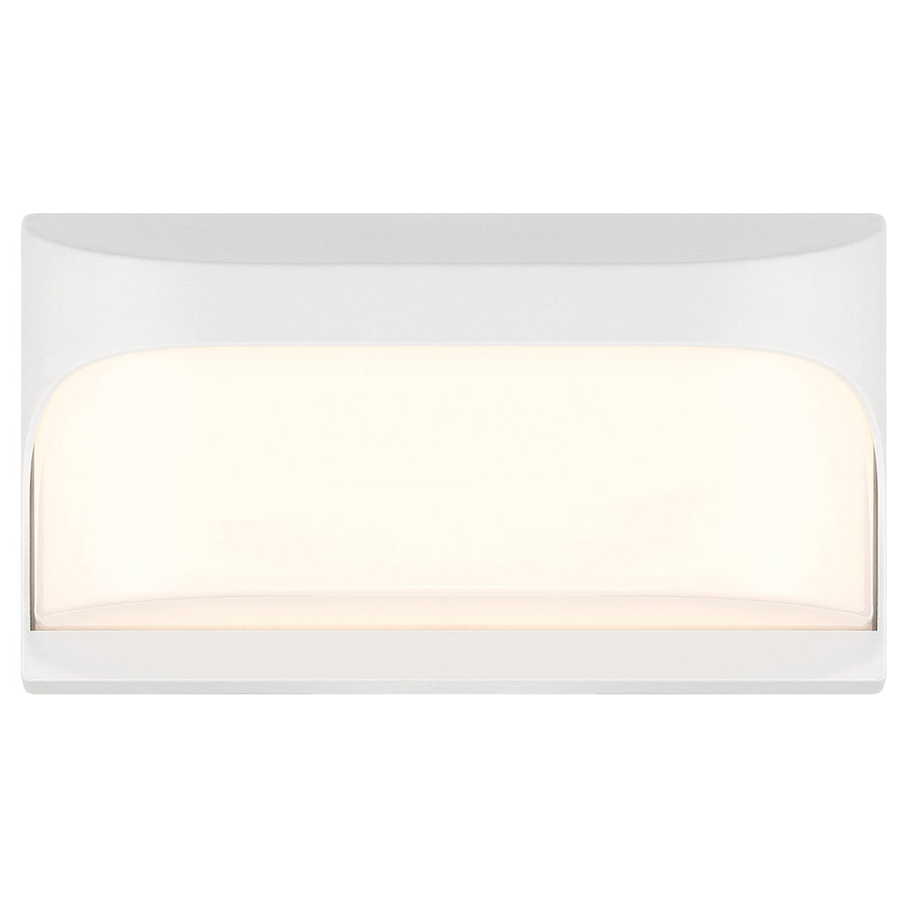 Laguna Outdoor LED Wall Mount, White