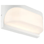 Laguna Outdoor LED Wall Mount, White