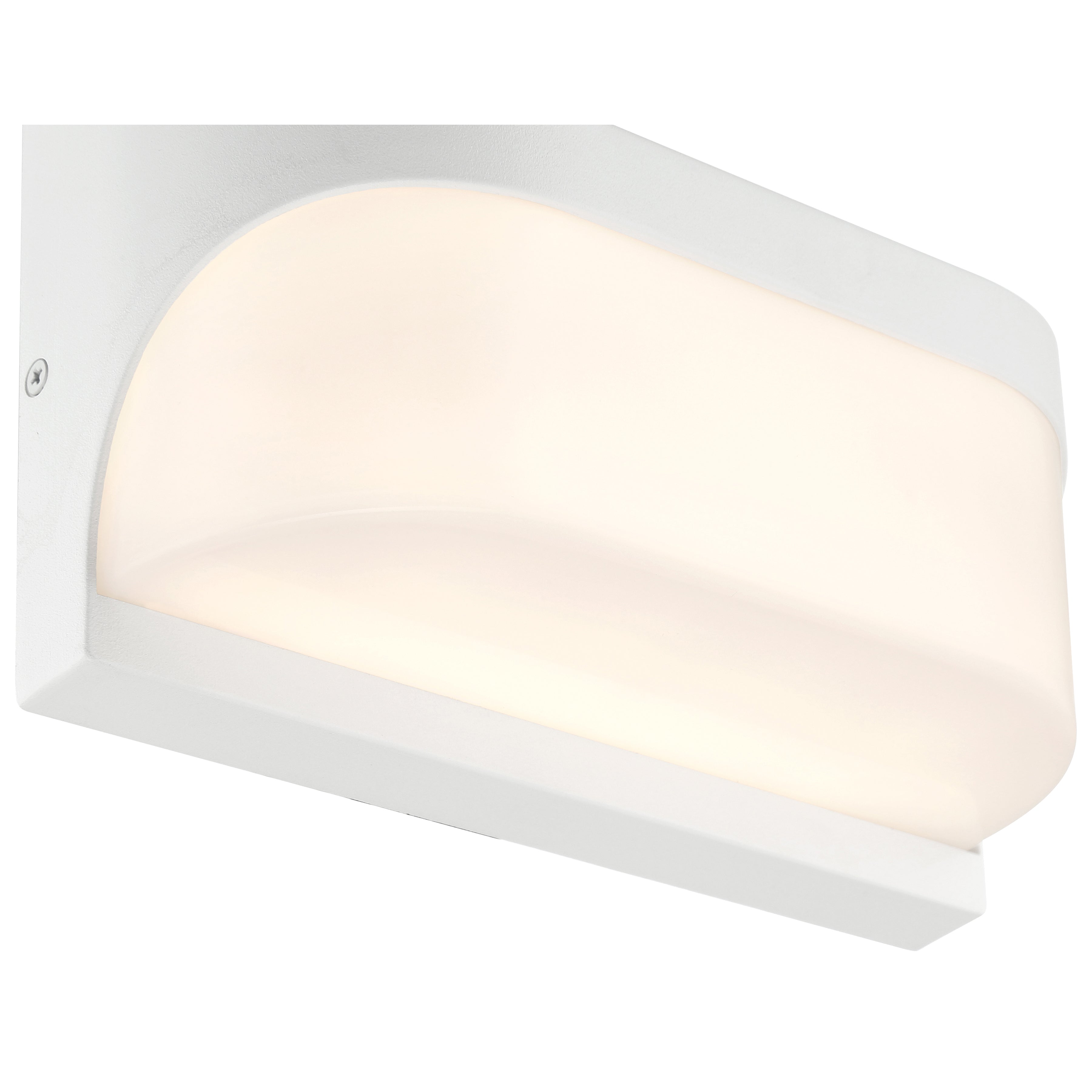 Laguna Outdoor LED Wall Mount, White