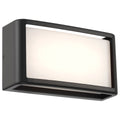 Malibu Outdoor LED Wall Mount, Black