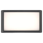 Malibu Outdoor LED Wall Mount, Black