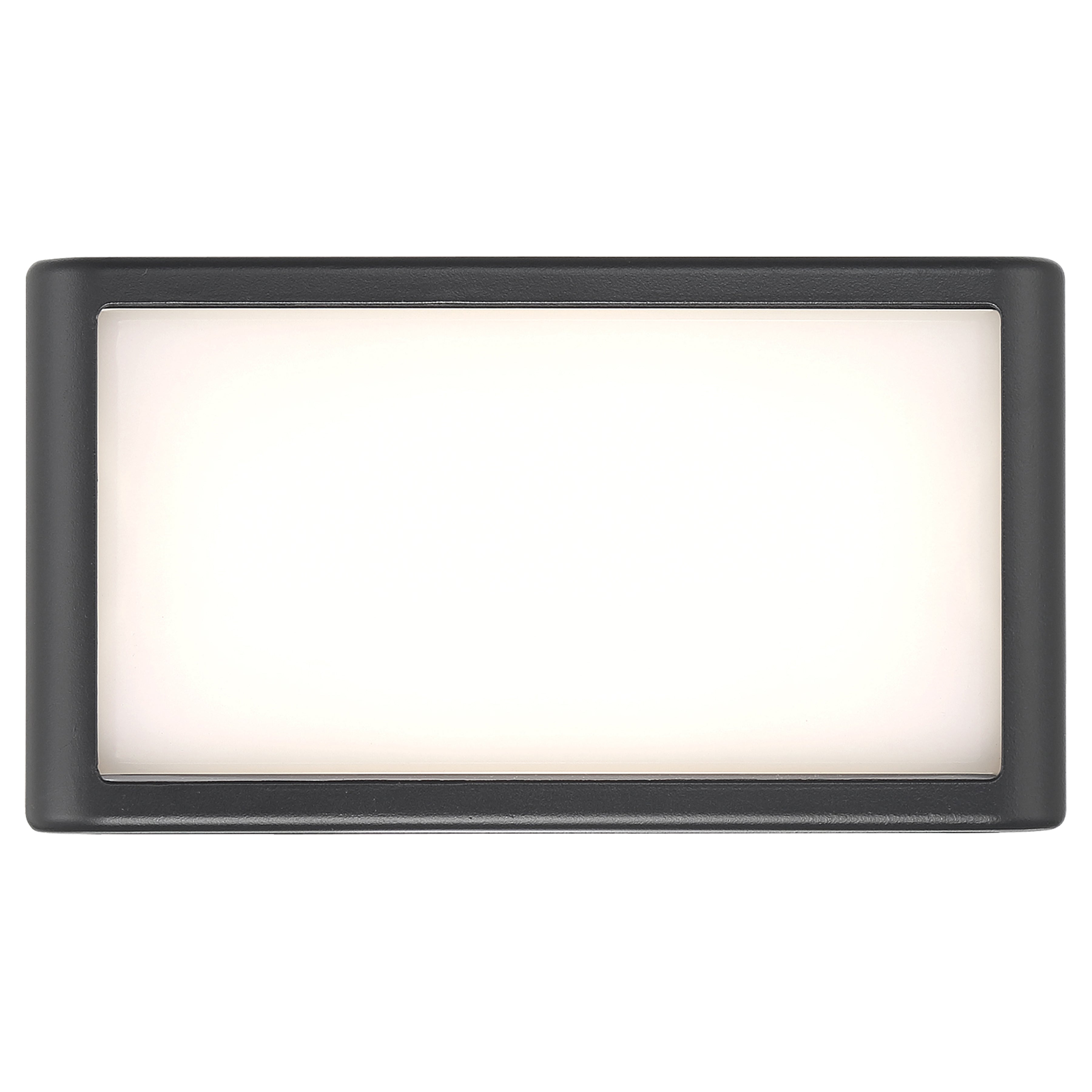 Malibu Outdoor LED Wall Mount, Black