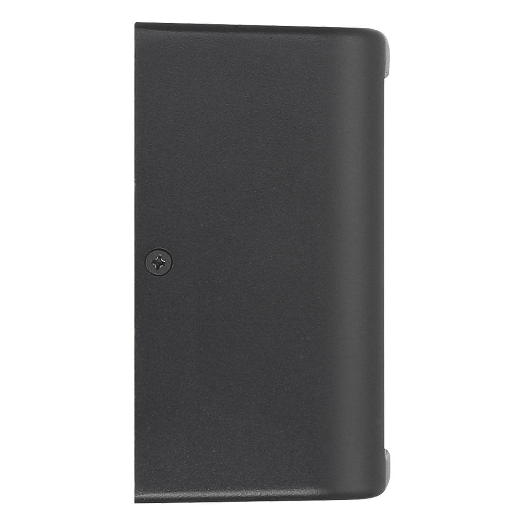 Malibu Outdoor LED Wall Mount, Black