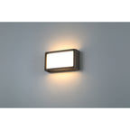 Malibu Outdoor LED Wall Mount, Black