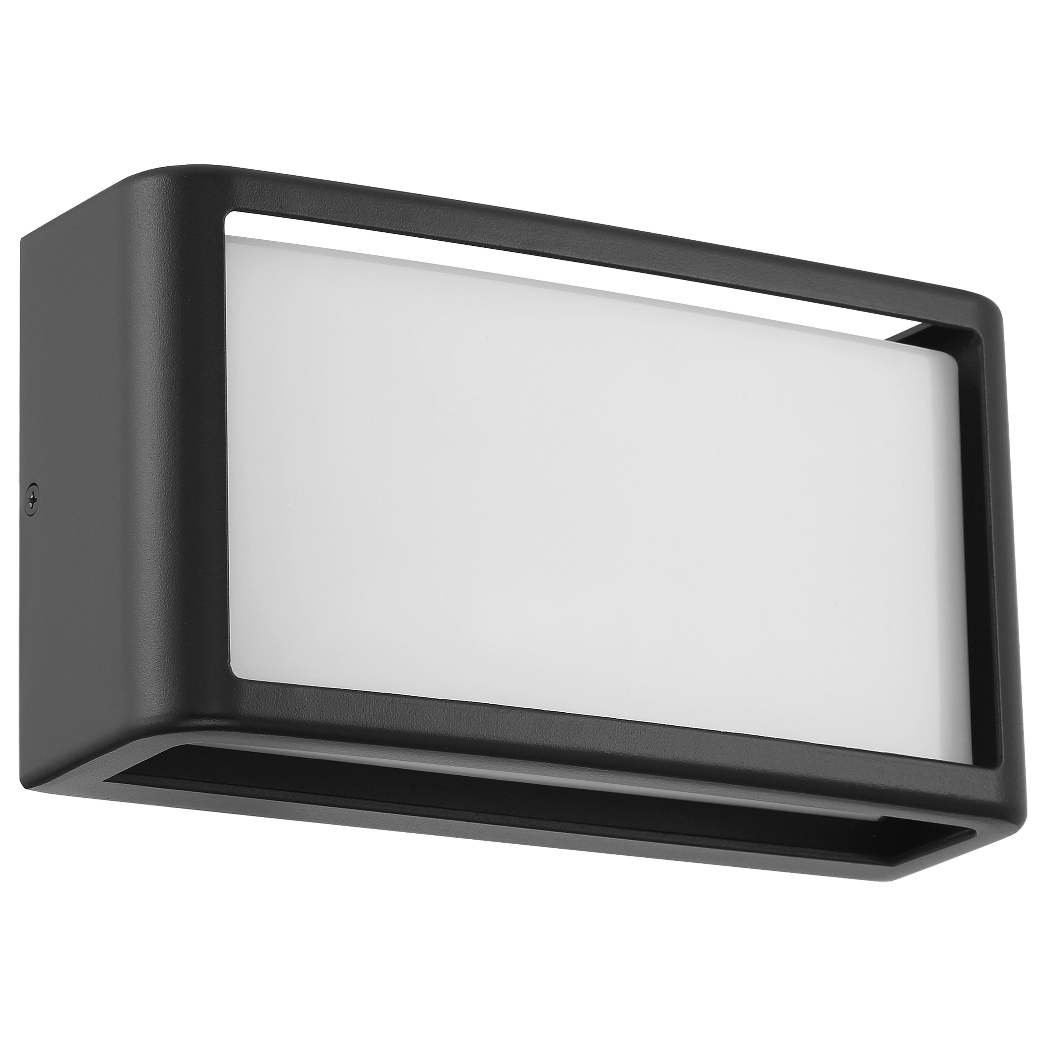 Malibu Outdoor LED Wall Mount, Black