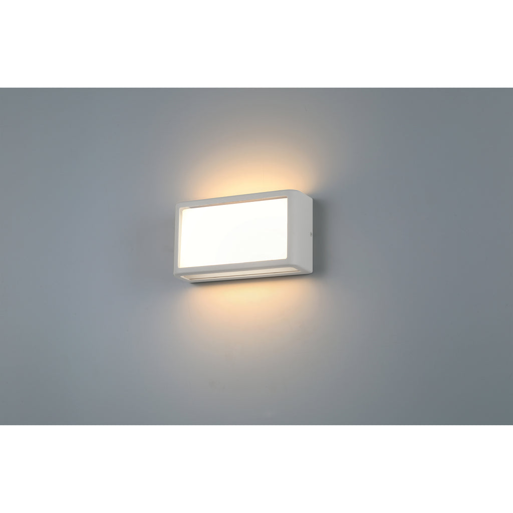Malibu Outdoor LED Wall Mount, Satin