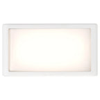 Malibu Outdoor LED Wall Mount, White