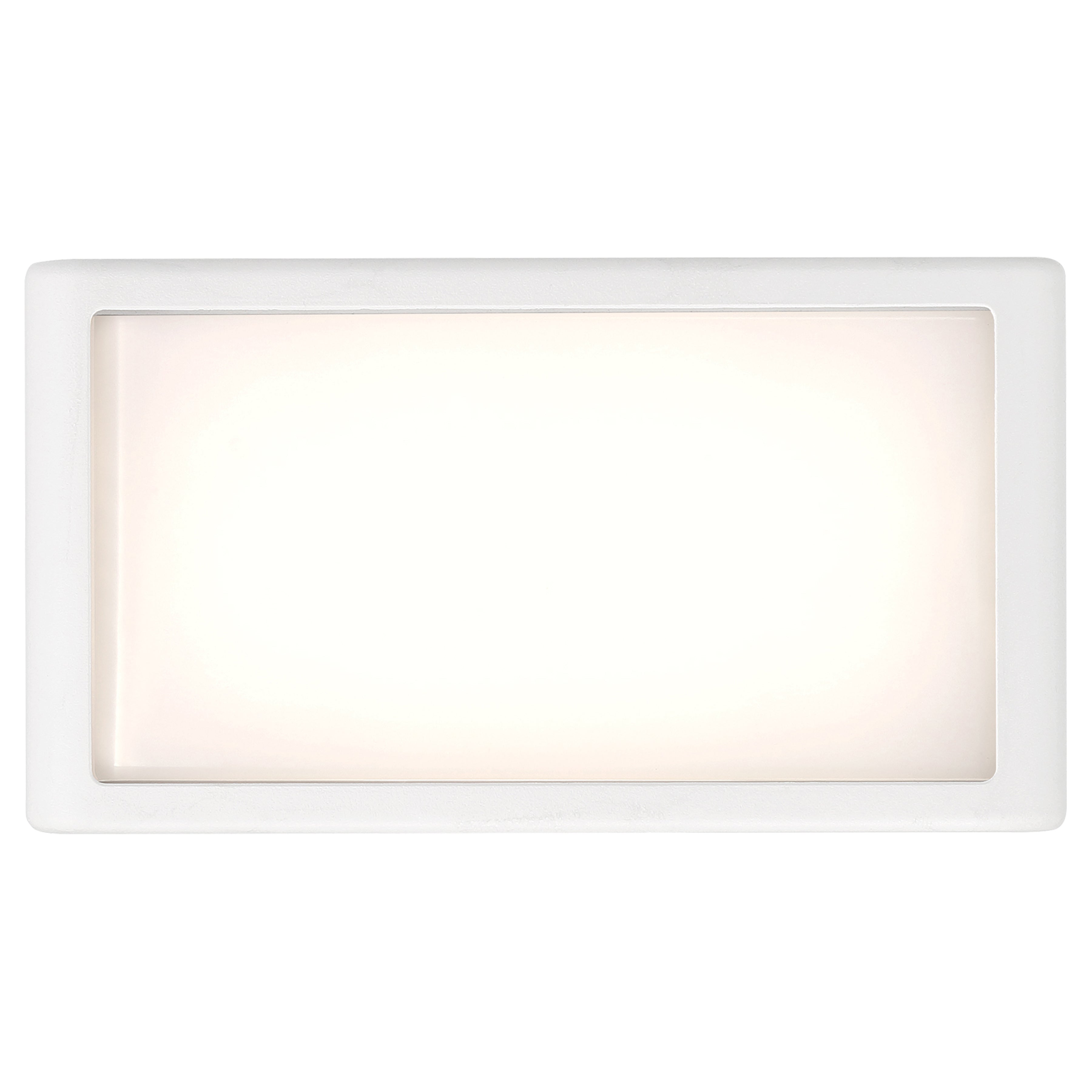 Malibu Outdoor LED Wall Mount, White