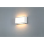 Malibu Outdoor LED Wall Mount, White