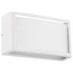 Malibu Outdoor LED Wall Mount, White