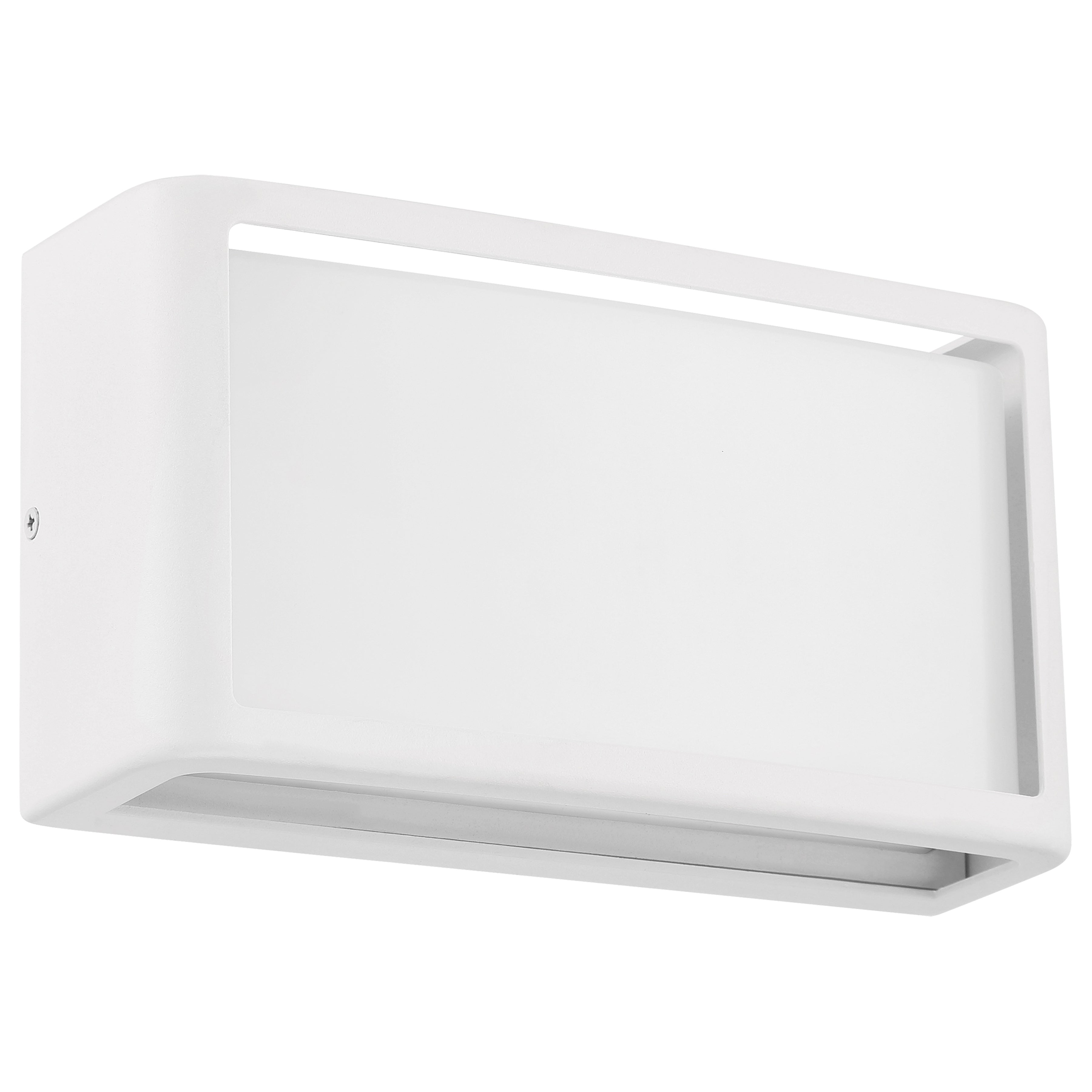 Malibu Outdoor LED Wall Mount, White
