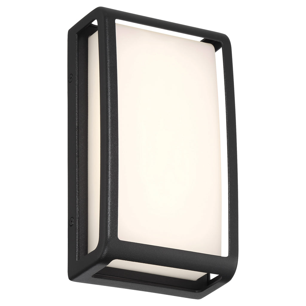 Montana Outdoor LED Wall Mount, Black