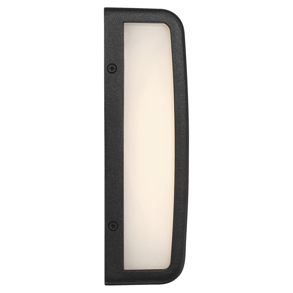 Montana Outdoor LED Wall Mount, Black