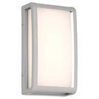 Montana Outdoor LED Wall Mount, Satin