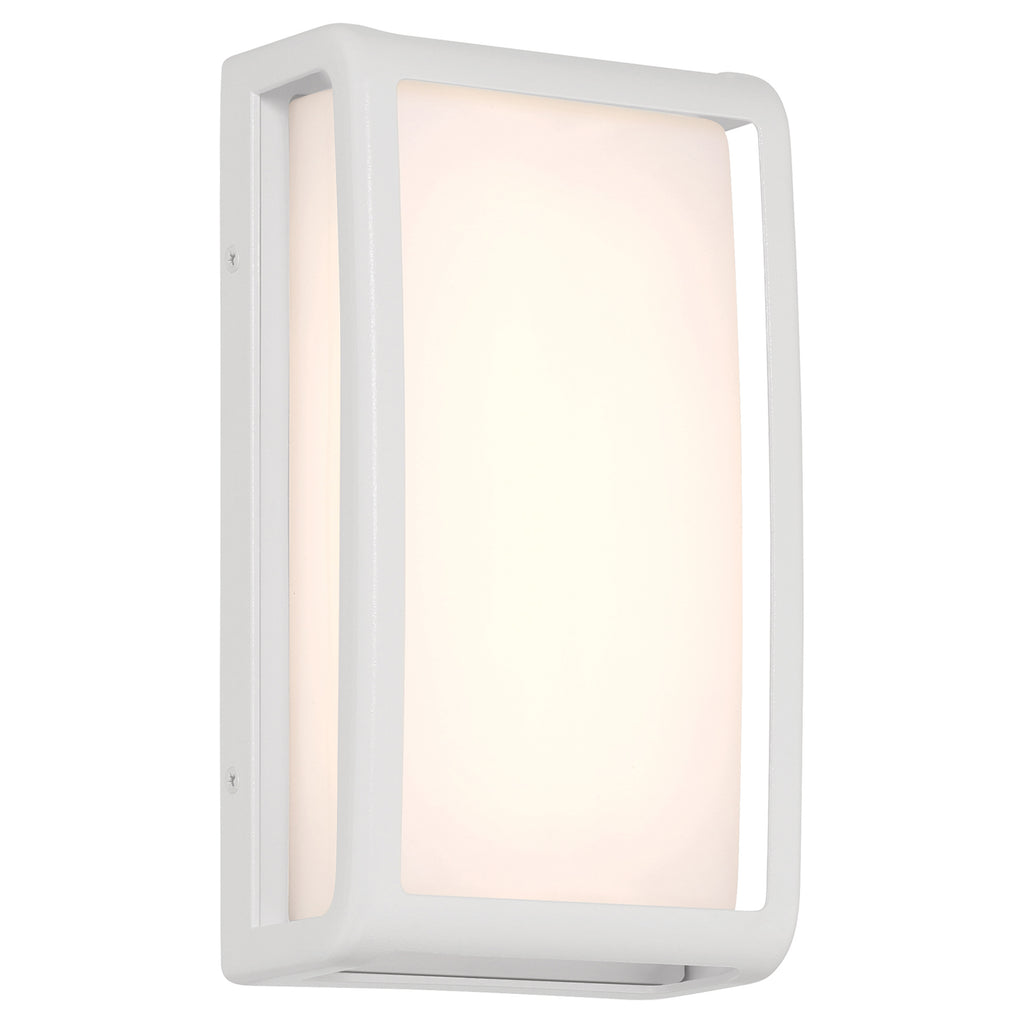 Montana Outdoor LED Wall Mount, White
