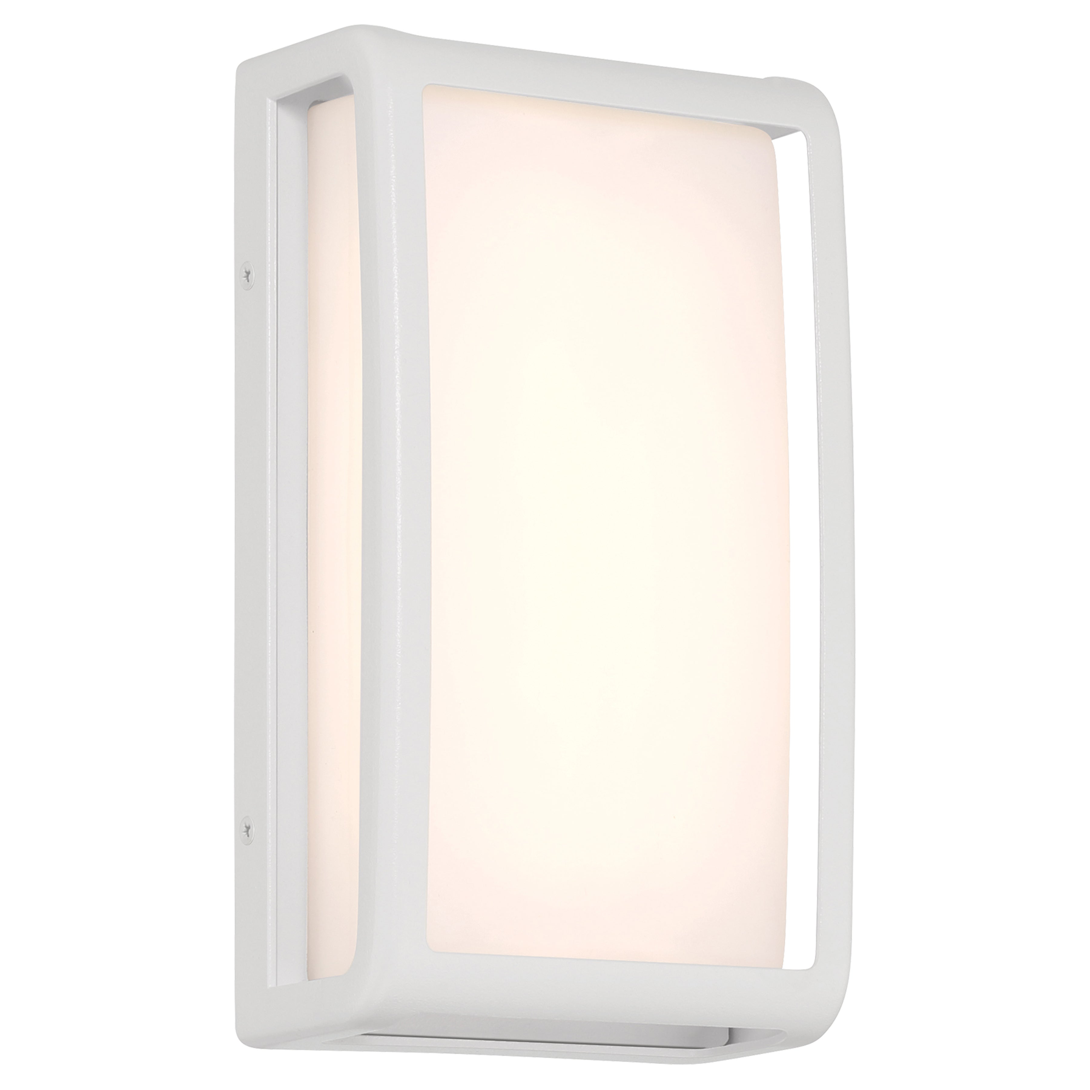 Montana Outdoor LED Wall Mount, White